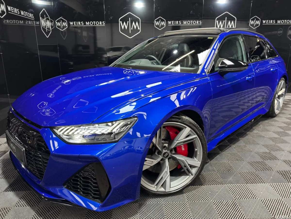 Audi RS6 Estate, Petrol, 2023, Blue