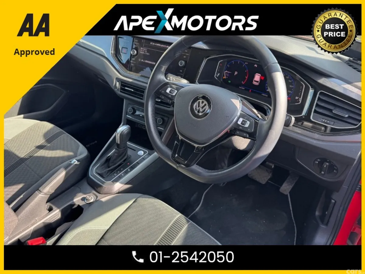 Volkswagen Polo Hatchback, Petrol, 2020, Red