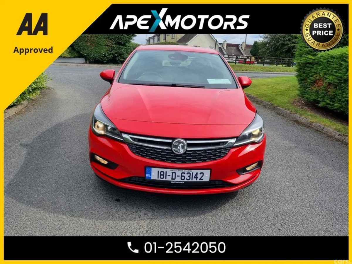 Opel Astra Hatchback, Petrol, 2018, Red