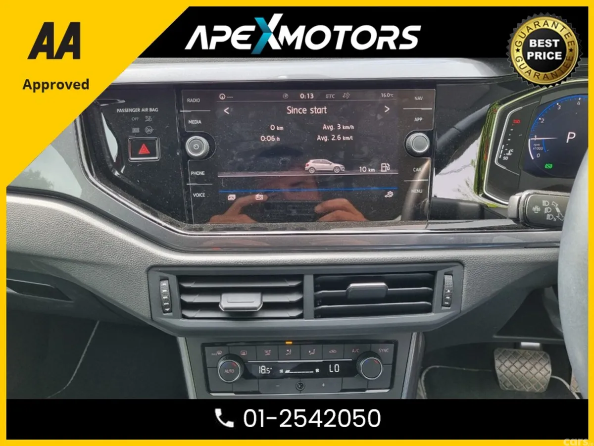 Volkswagen Polo Hatchback, Petrol, 2020, Red
