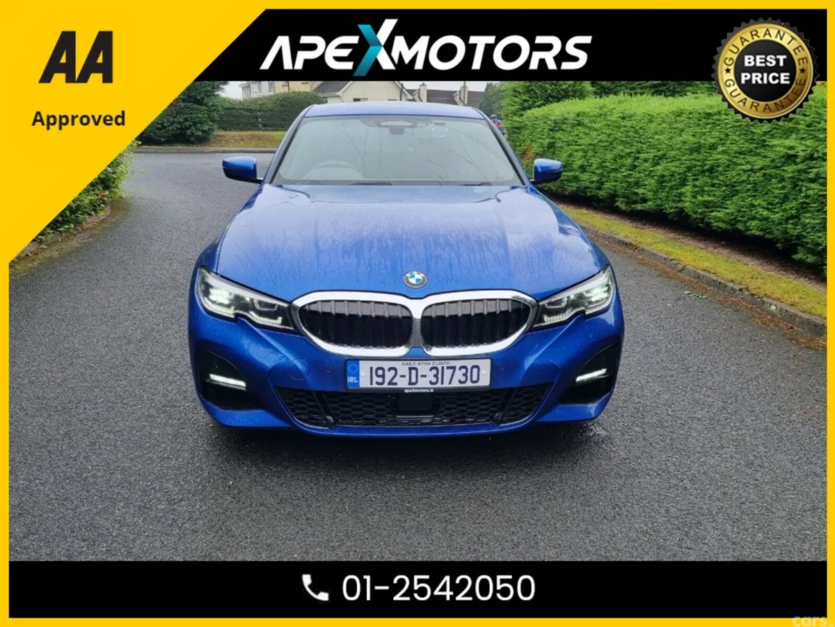 BMW 3-Series Saloon, Diesel, 2019, Blue