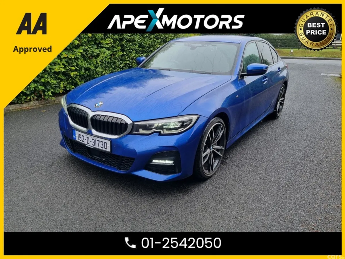 BMW 3-Series Saloon, Diesel, 2019, Blue