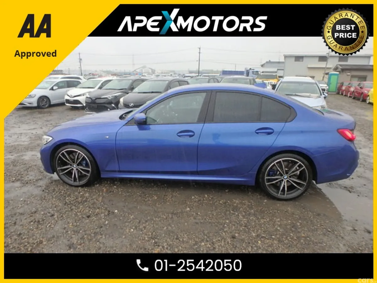 BMW 3-Series Saloon, Diesel, 2019, Blue