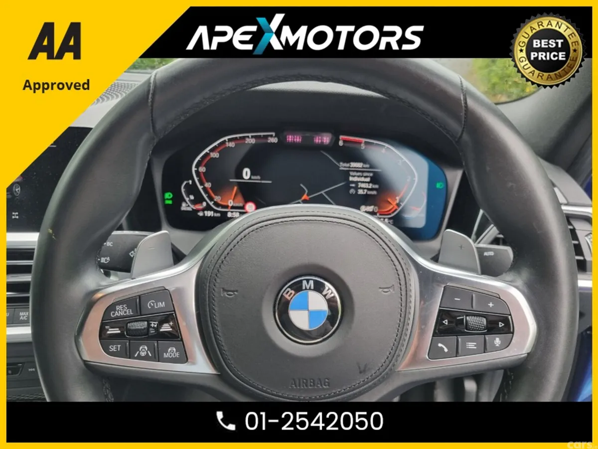 BMW 3-Series Saloon, Diesel, 2019, Blue