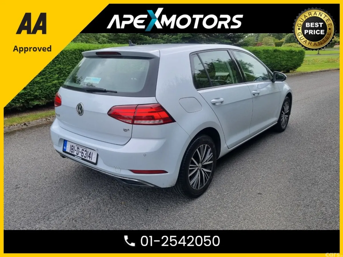 Volkswagen Golf Hatchback, Petrol, 2018, Silver