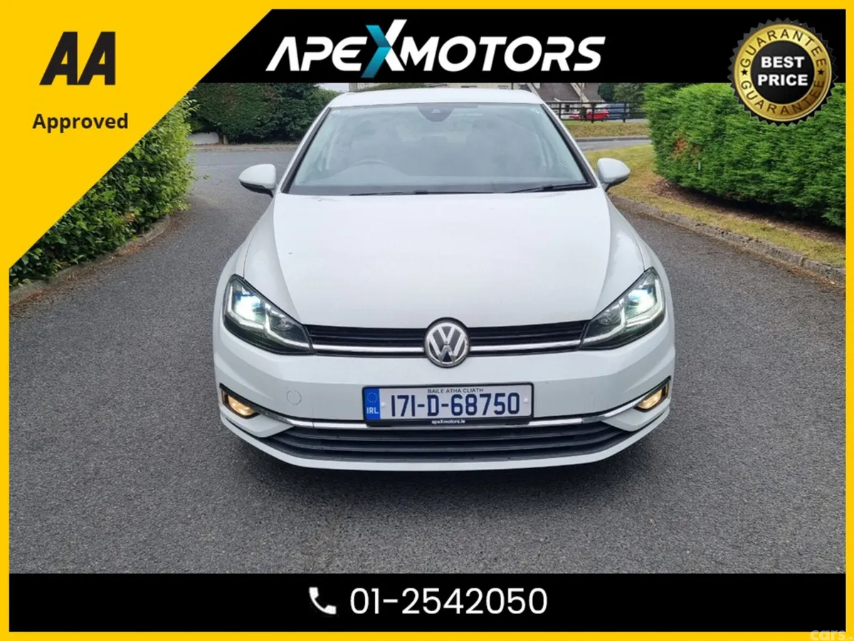 Volkswagen Golf Hatchback, Petrol, 2017, White