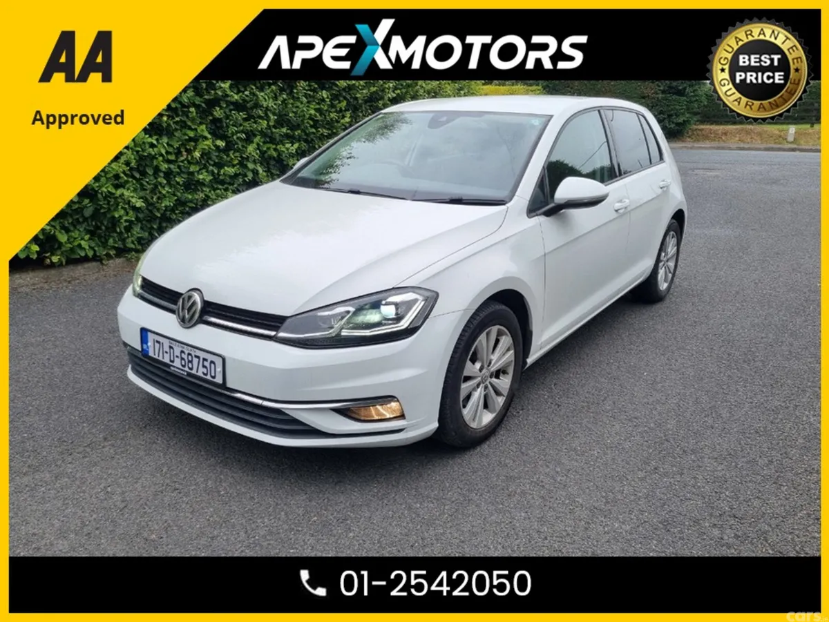 Volkswagen Golf Hatchback, Petrol, 2017, White