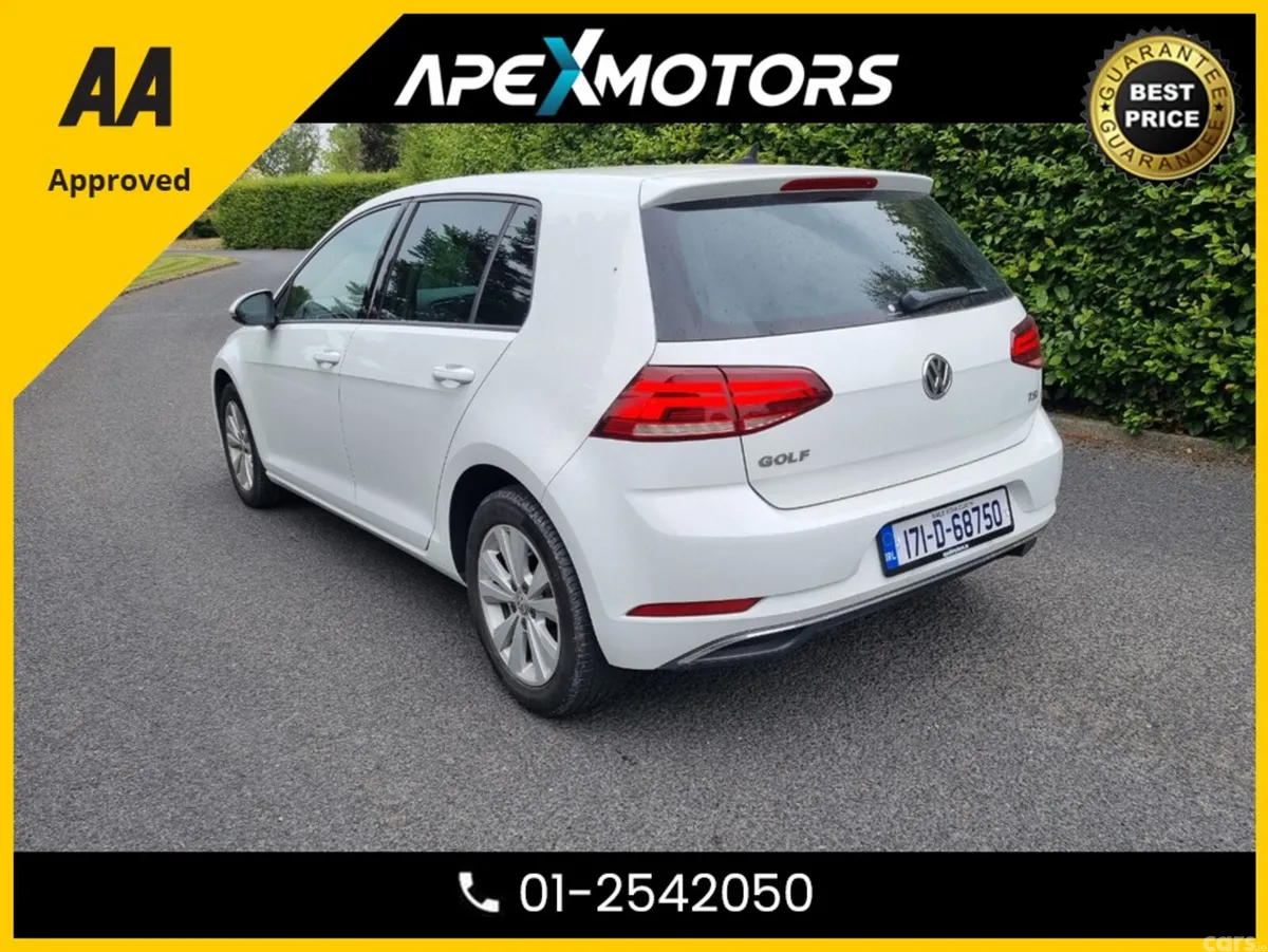 Volkswagen Golf Hatchback, Petrol, 2017, White