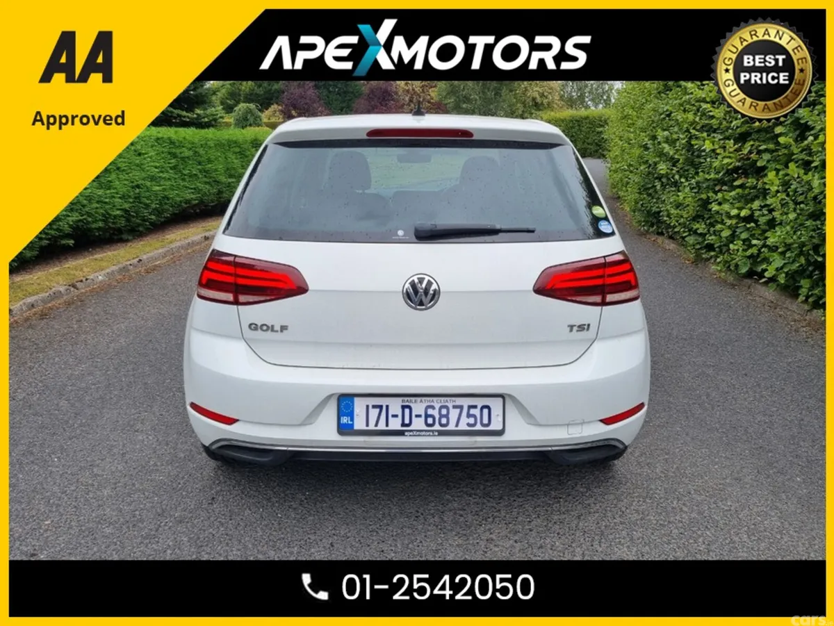 Volkswagen Golf Hatchback, Petrol, 2017, White
