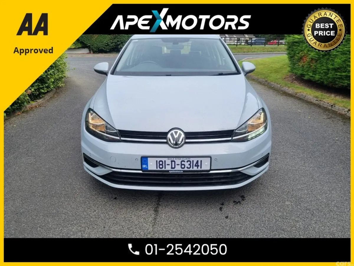Volkswagen Golf Hatchback, Petrol, 2018, Silver
