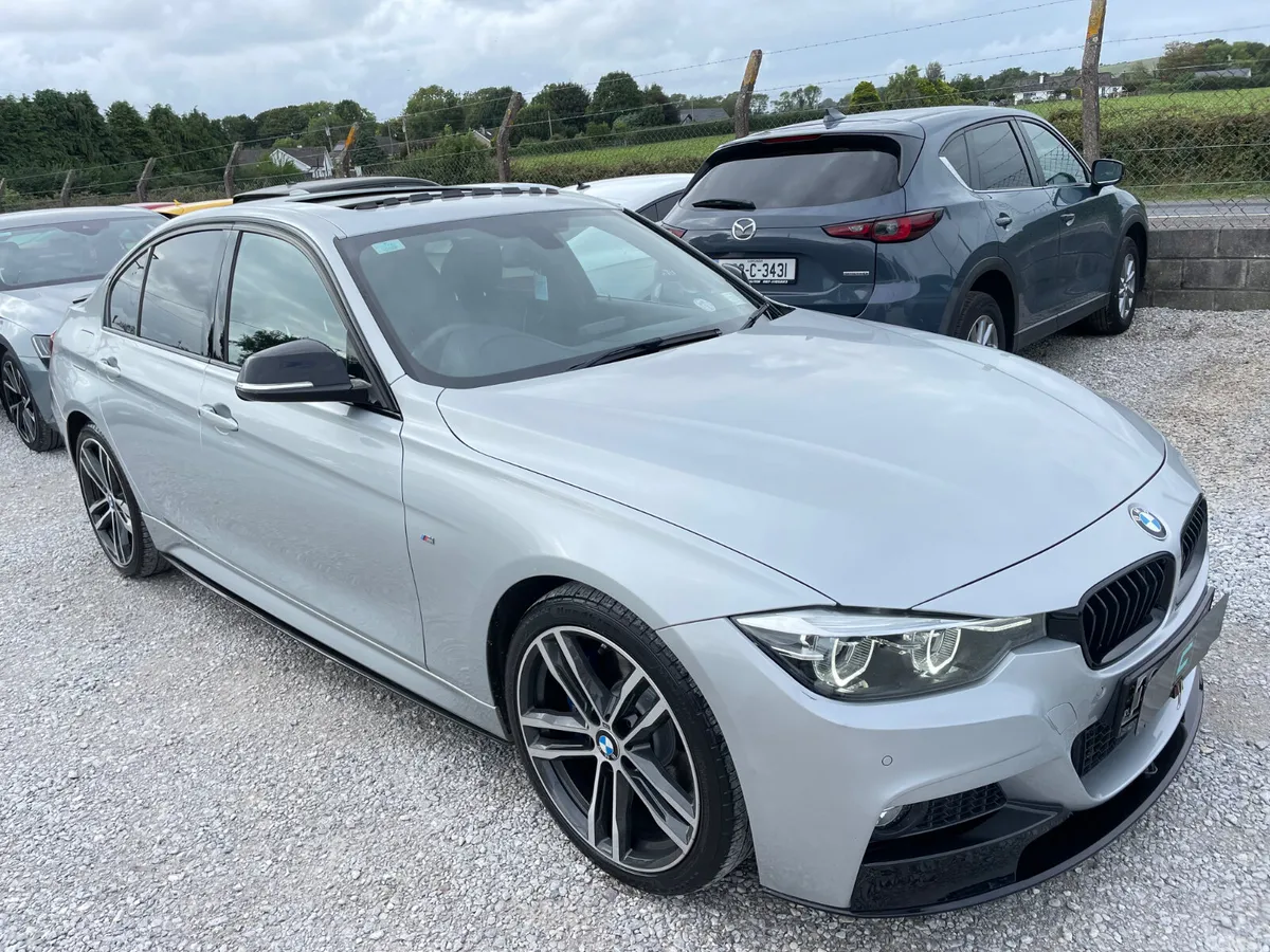 BMW 3-Series Saloon, Diesel, 2018, Silver