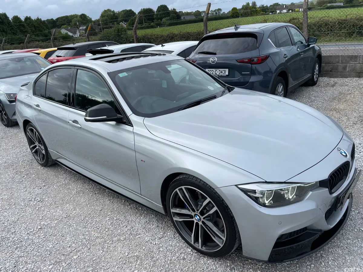 BMW 3-Series Saloon, Diesel, 2018, Silver