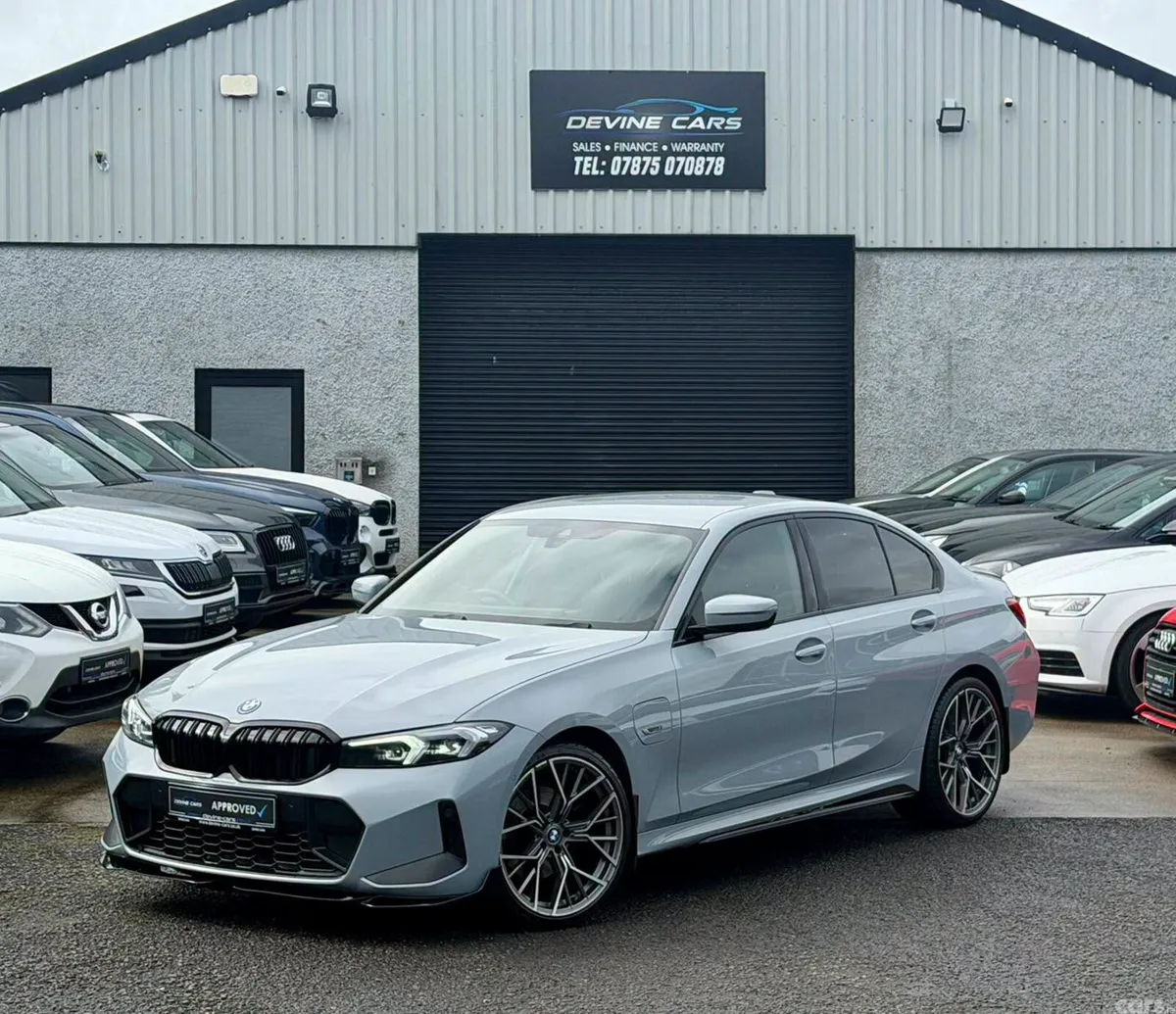 BMW 3-Series Saloon, Petrol Hybrid, 2023, Grey