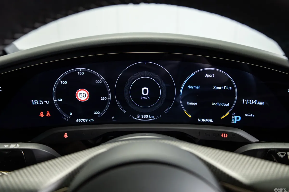 Porsche Taycan Hatchback, Electric, 2022, Grey