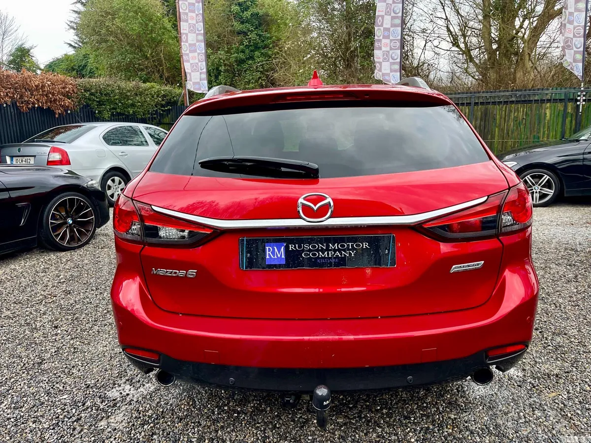 Mazda Mazda6 Estate, Diesel, 2015, Red