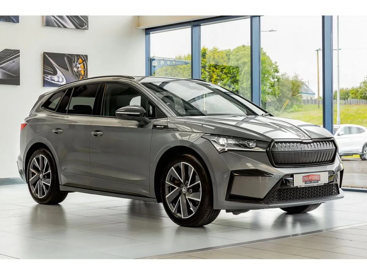 Skoda Enyaq Estate, Electric, 2025, Grey
