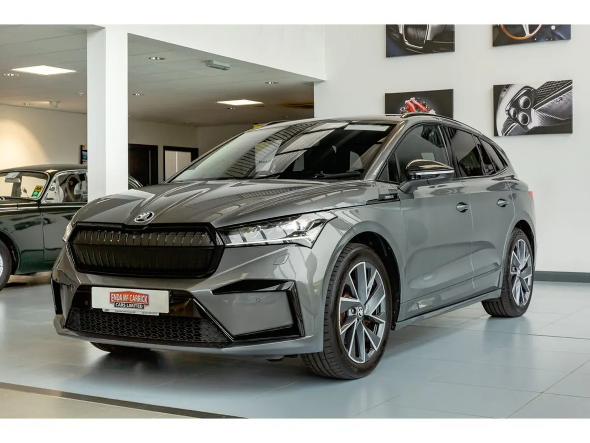 Skoda Enyaq Estate, Electric, 2025, Grey