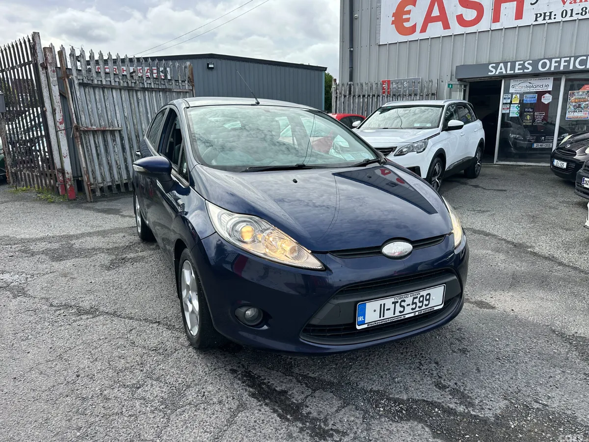Ford Fiesta Hatchback, Petrol, 2011, Blue