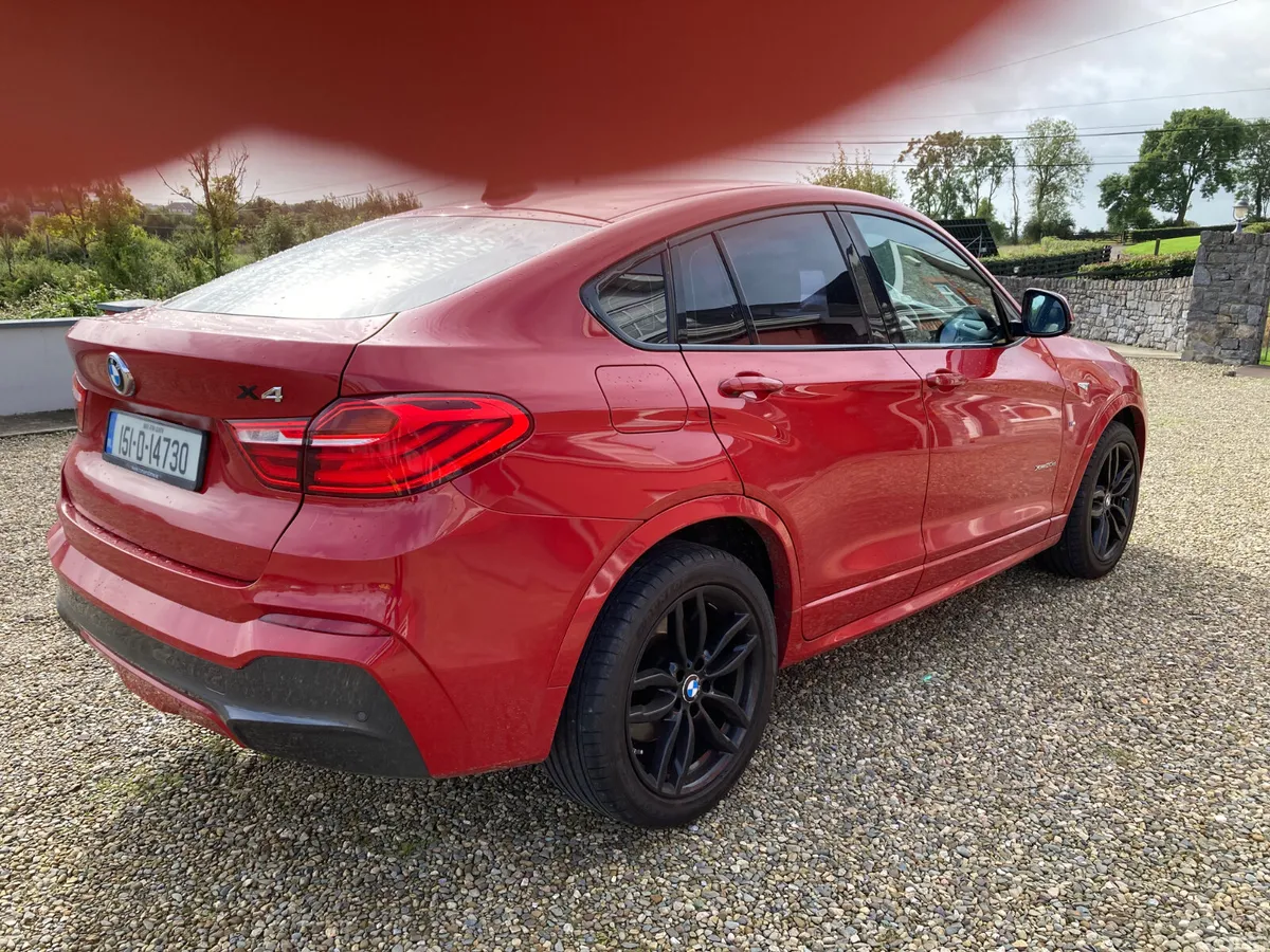 BMW X4 SUV, Diesel, 2015, Red