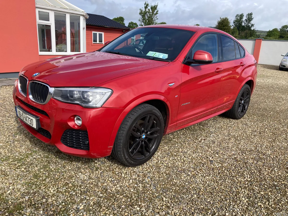 BMW X4 SUV, Diesel, 2015, Red