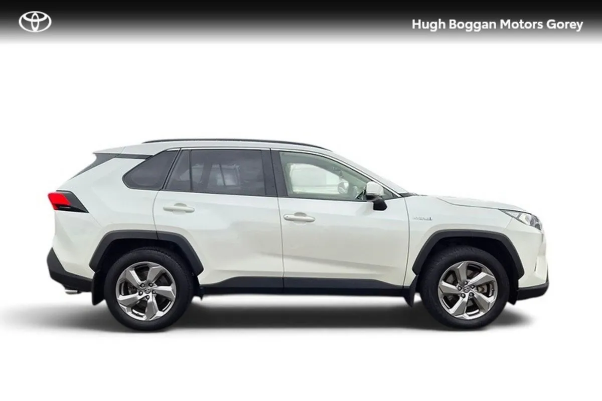 Toyota RAV4 SUV, Petrol Hybrid, 2021, White