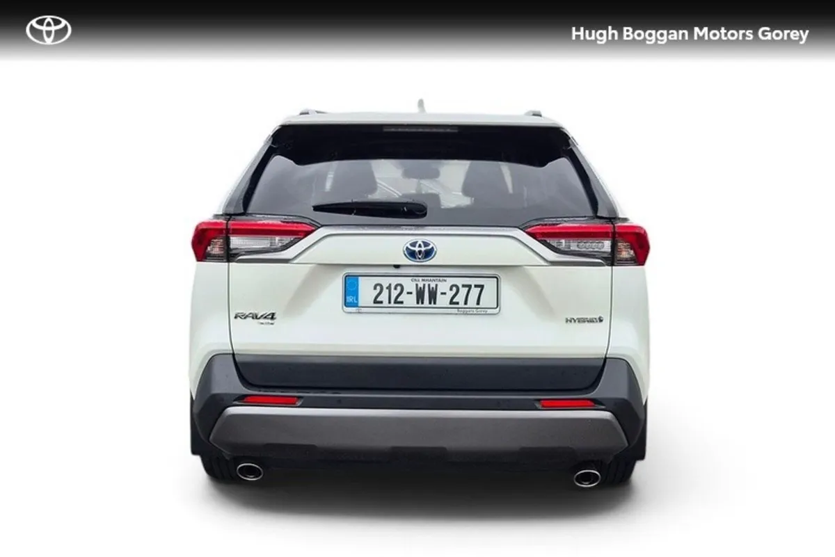 Toyota RAV4 SUV, Petrol Hybrid, 2021, White