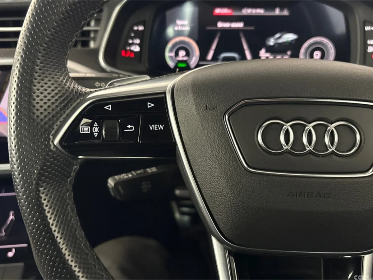 Audi A6 Saloon, Petrol Hybrid, 2022, Black