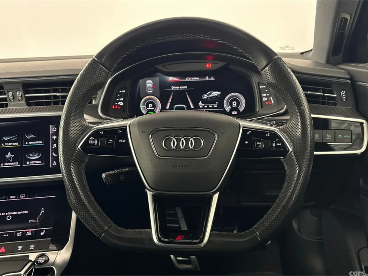 Audi A6 Saloon, Petrol Hybrid, 2022, Black