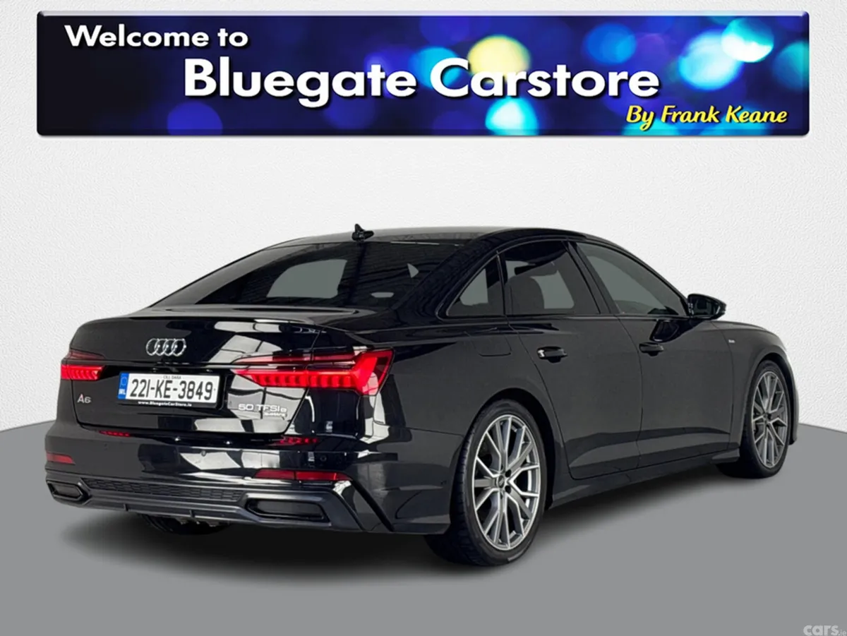Audi A6 Saloon, Petrol Hybrid, 2022, Black