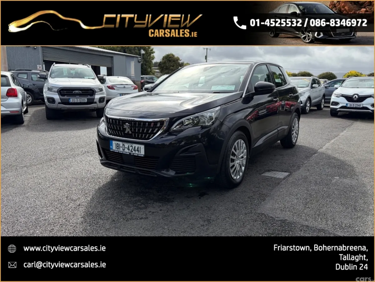 Peugeot 3008 MPV, Diesel, 2018, Black