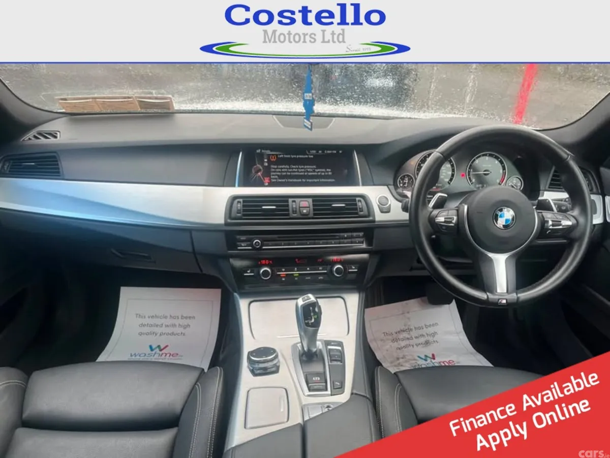 BMW 5-Series Saloon, Diesel, 2016, White