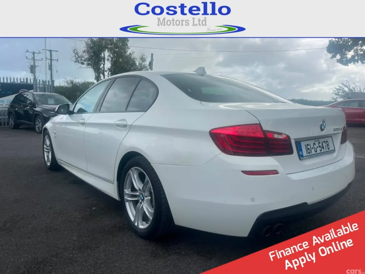 BMW 5-Series Saloon, Diesel, 2016, White