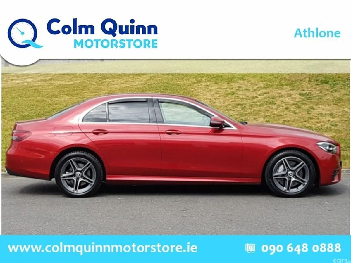 Mercedes-Benz E-Class Saloon, Diesel Plug-in Hybrid, 2022, Red