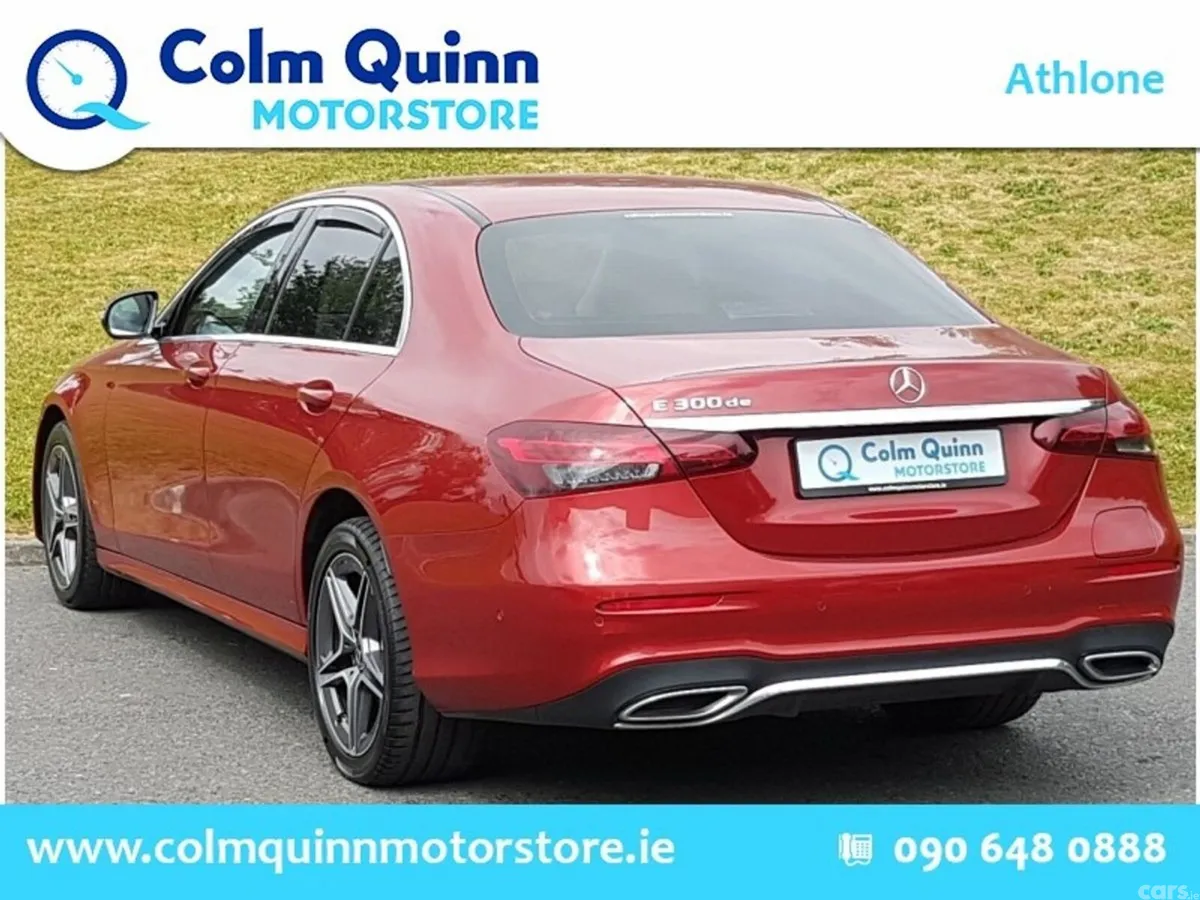 Mercedes-Benz E-Class Saloon, Diesel Plug-in Hybrid, 2022, Red