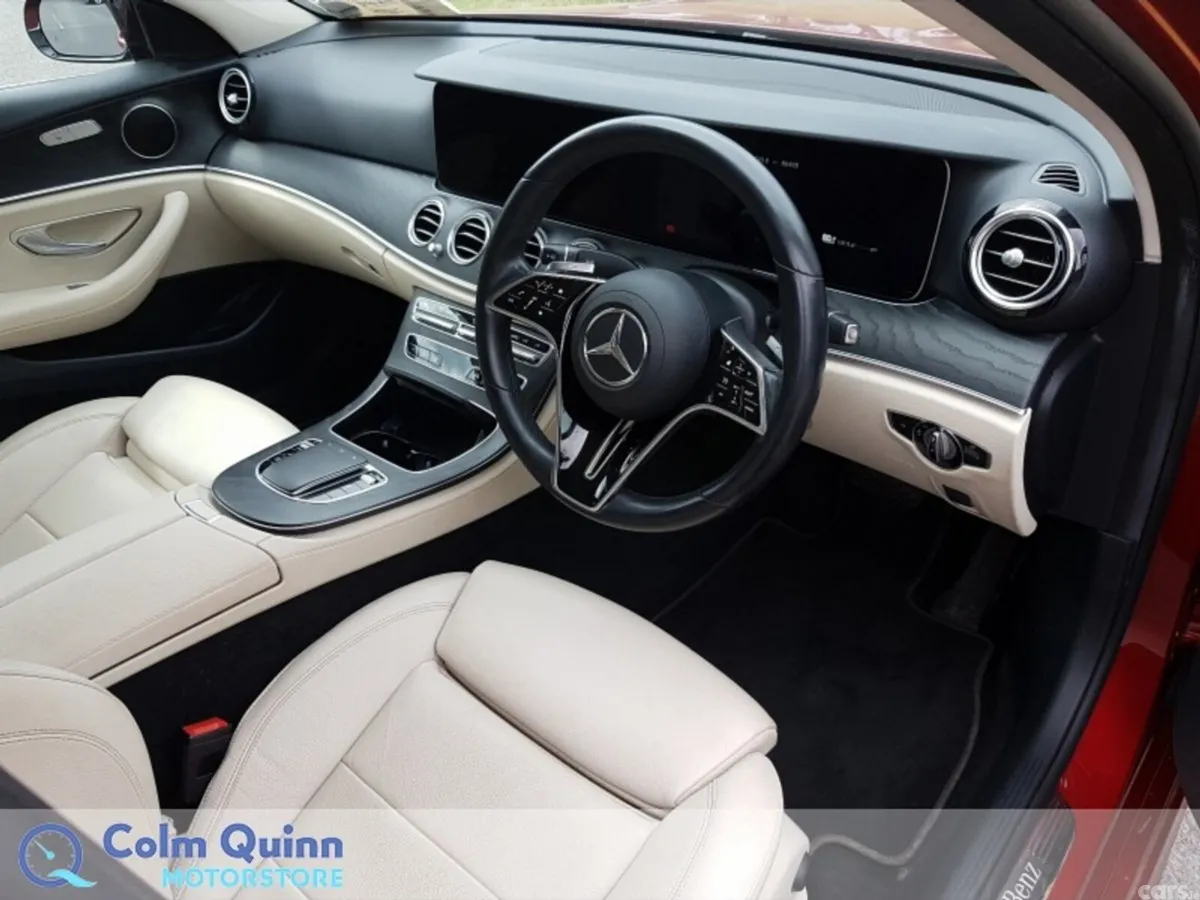 Mercedes-Benz E-Class Saloon, Diesel Plug-in Hybrid, 2022, Red