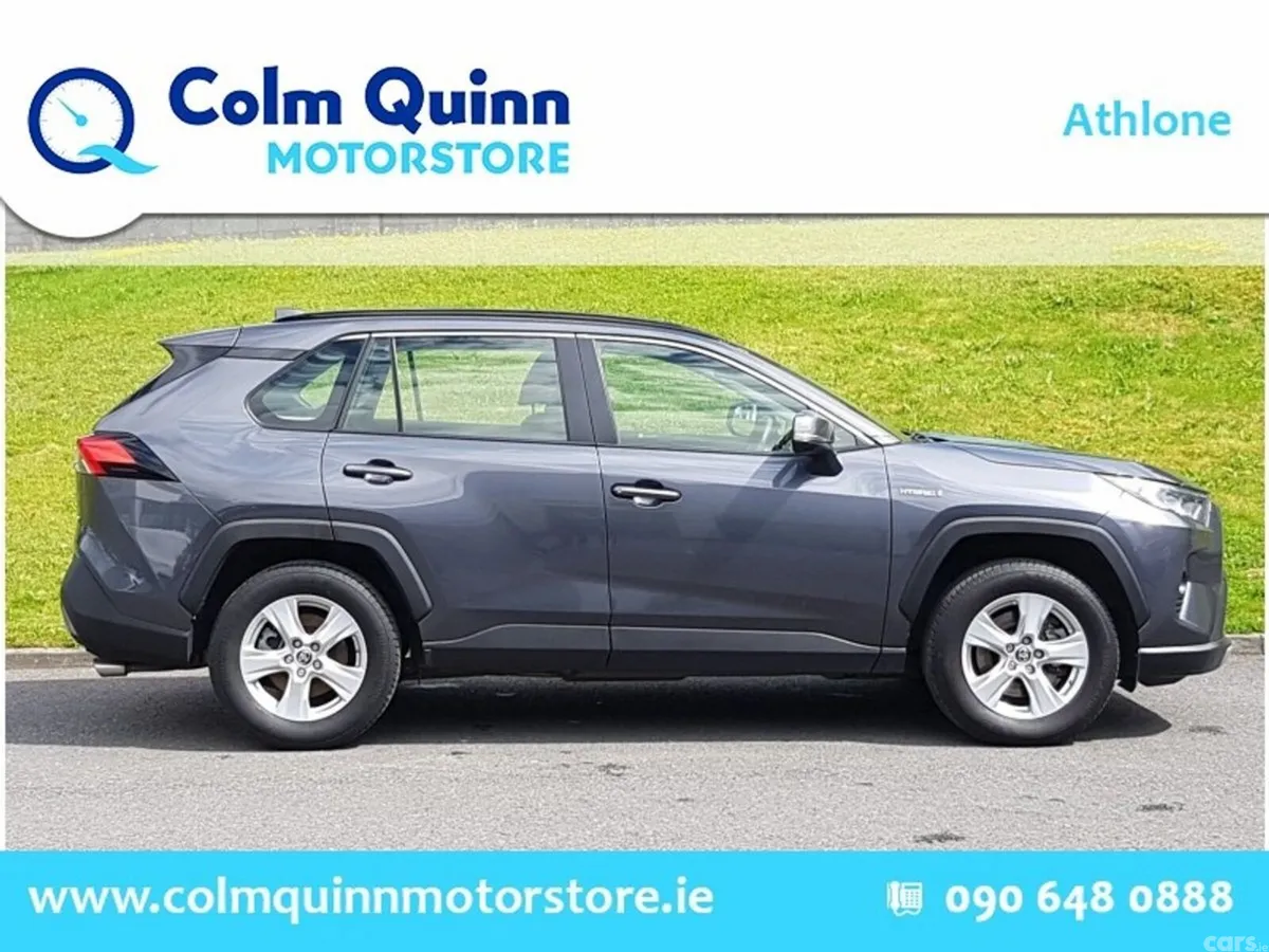 Toyota RAV4 SUV, Petrol Hybrid, 2021, Grey