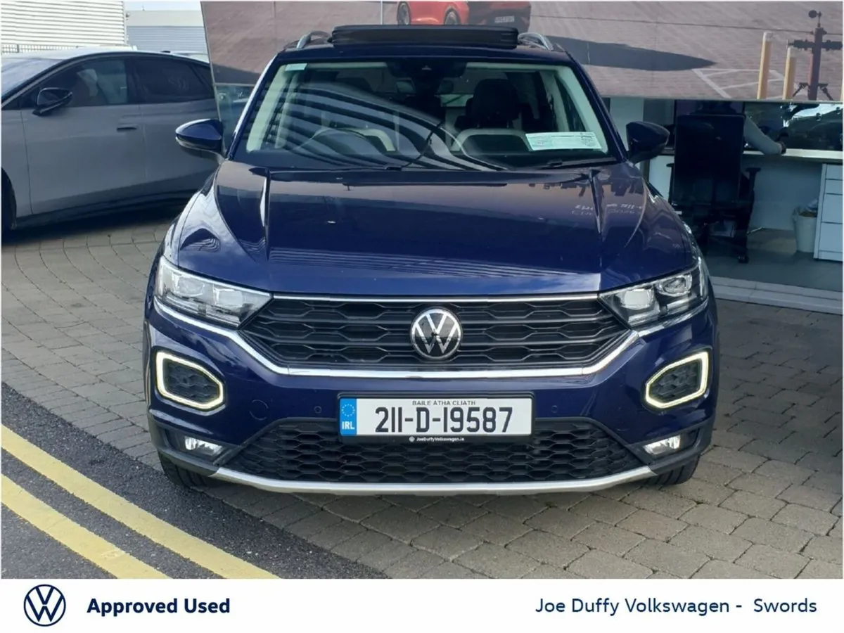 Volkswagen T-Roc SUV, Petrol, 2021, Blue