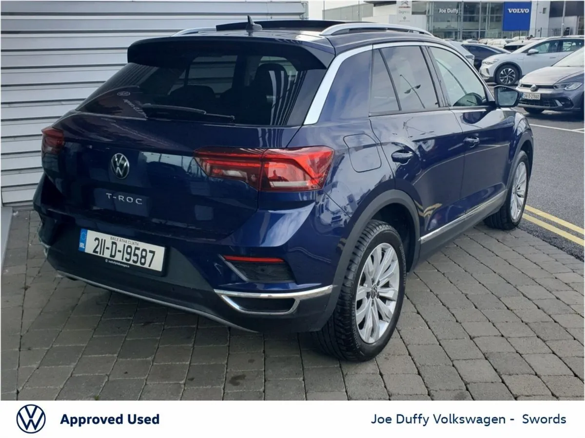 Volkswagen T-Roc SUV, Petrol, 2021, Blue