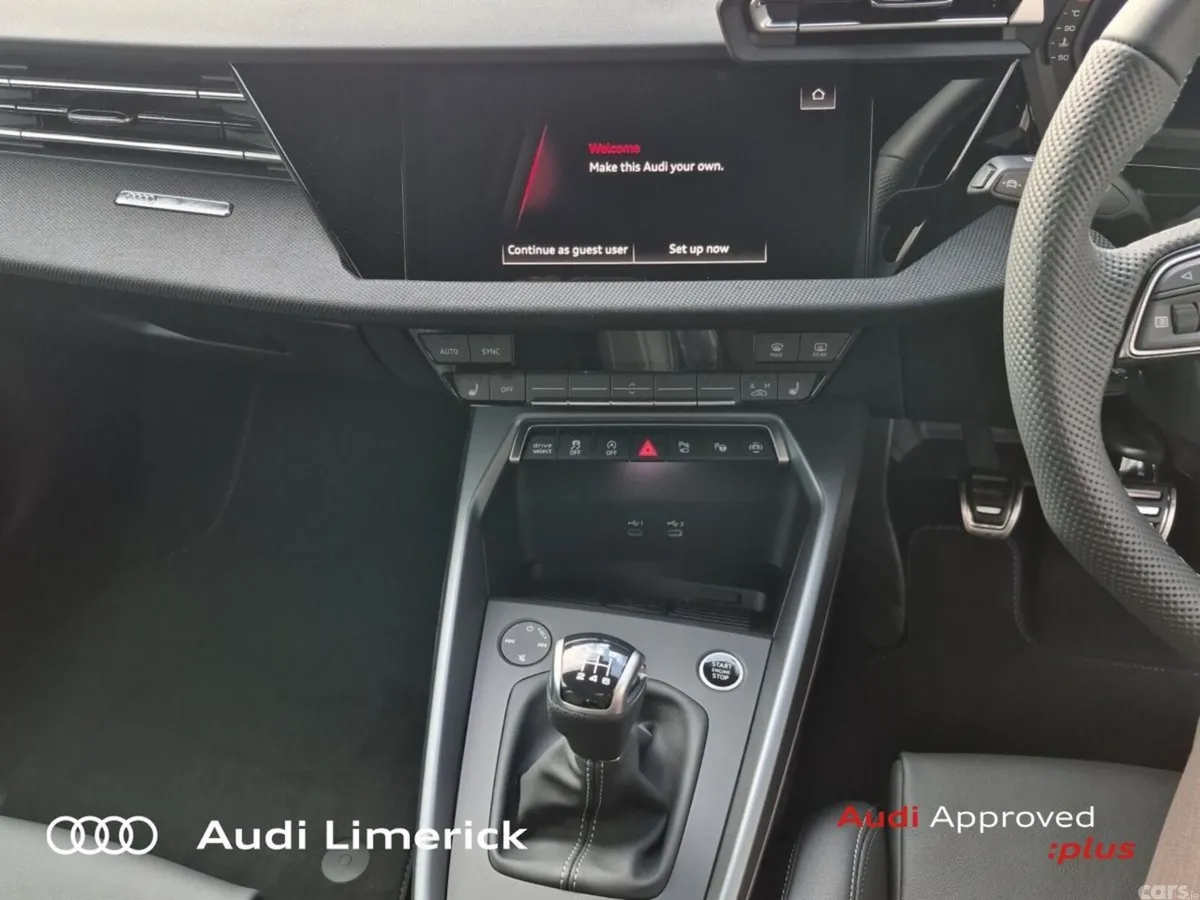 Audi A3 Saloon, Petrol, 2026, Blue