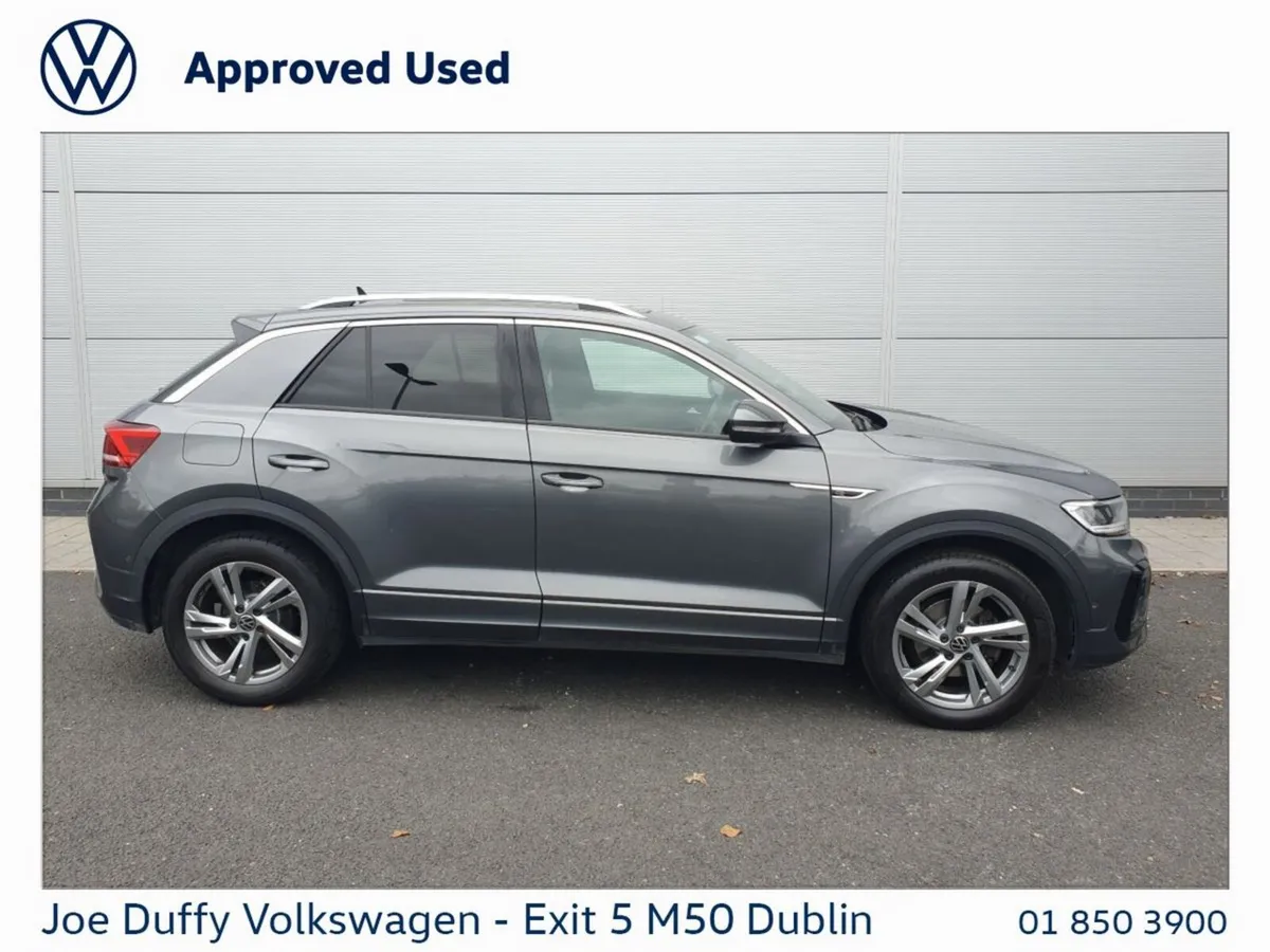 Volkswagen T-Roc SUV, Petrol, 2023, Grey