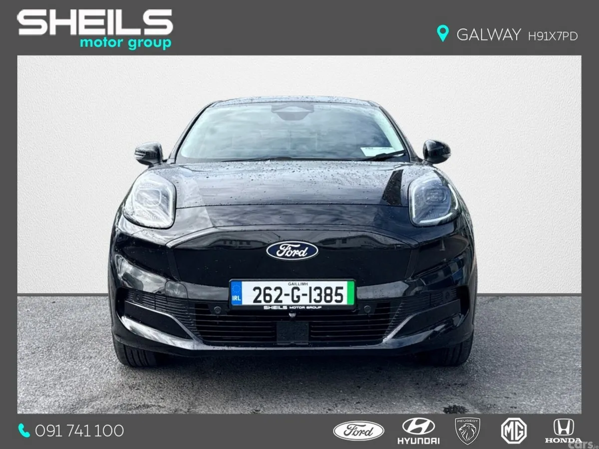 Ford Puma MPV, Electric, 2026, Black