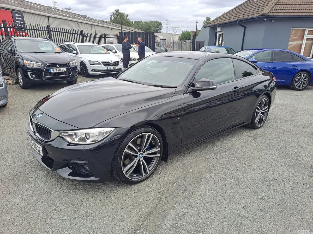 BMW 4-Series Coupe, Diesel, 2016, Black
