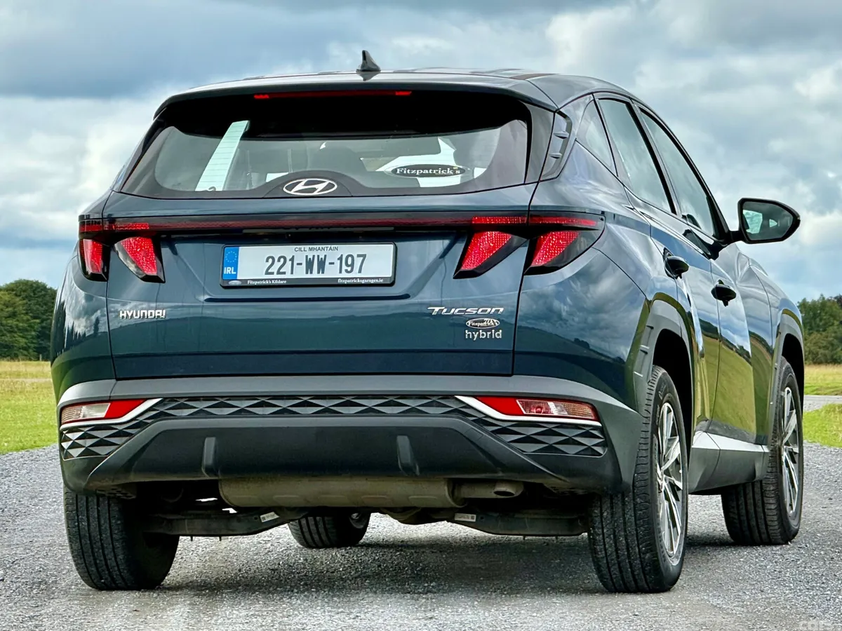 Hyundai Tucson SUV, Petrol Hybrid, 2022, Blue
