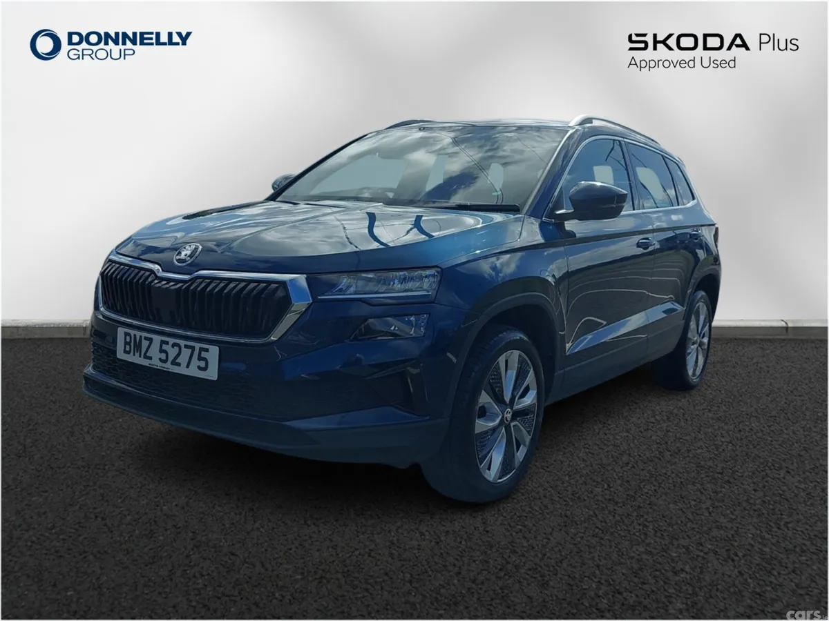 Skoda Karoq Estate, Petrol, 2023, Blue