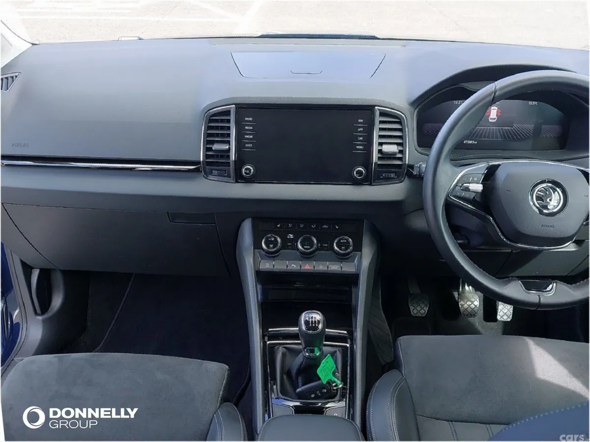 Skoda Karoq Estate, Petrol, 2023, Blue