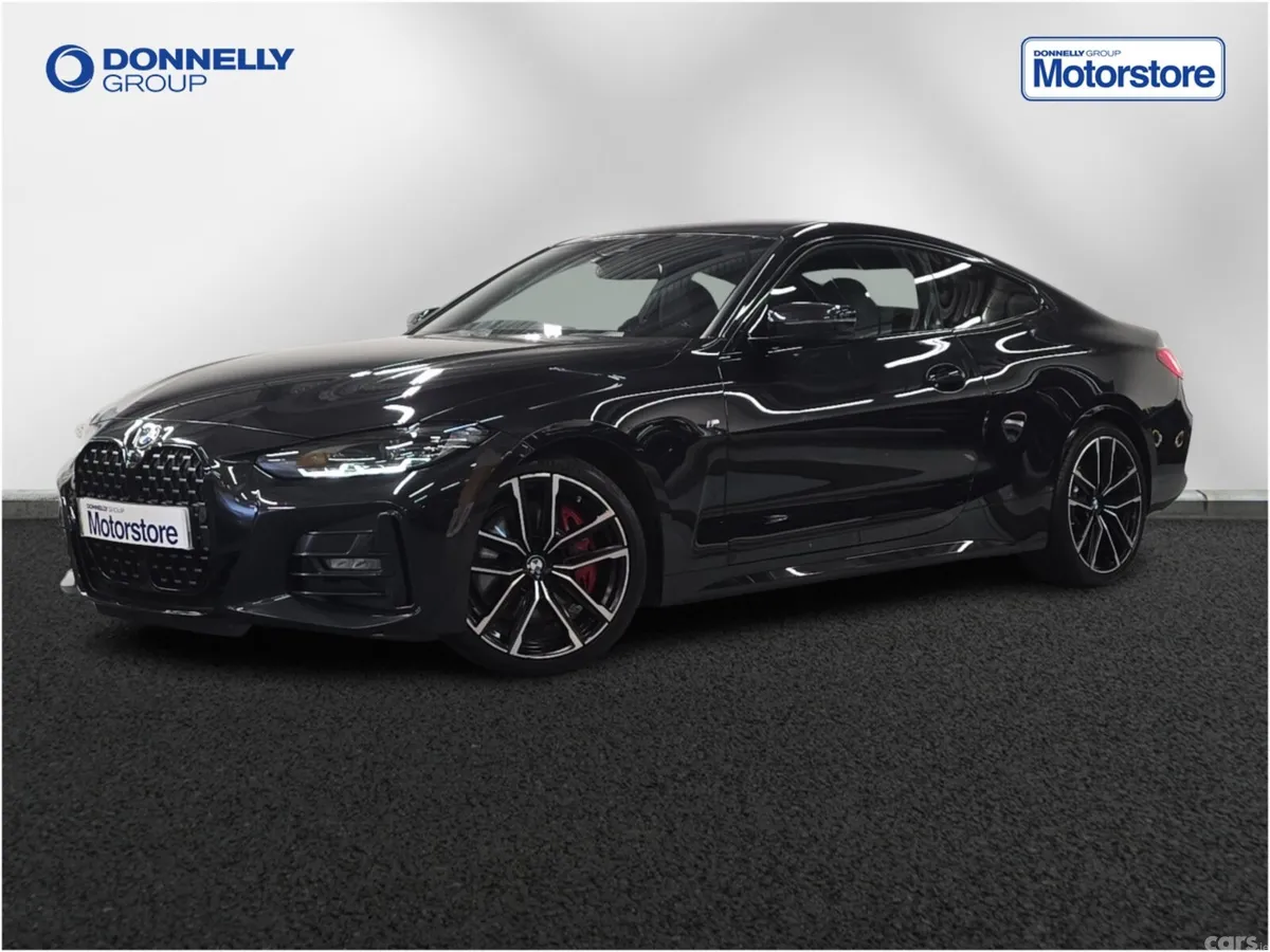 BMW 4-Series Coupe, Diesel, 2023, Black