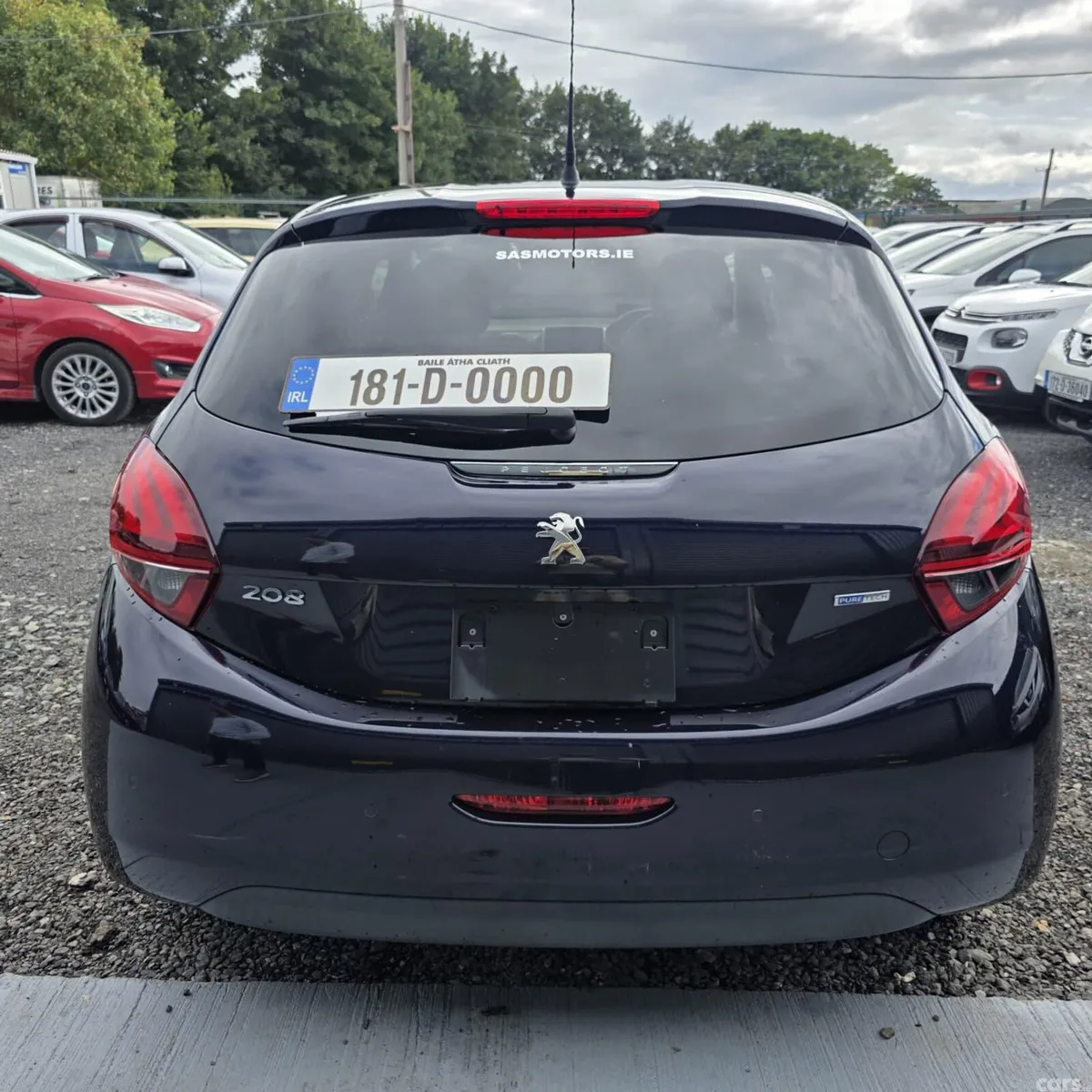 Peugeot 208 Hatchback, Petrol, 2018, Blue