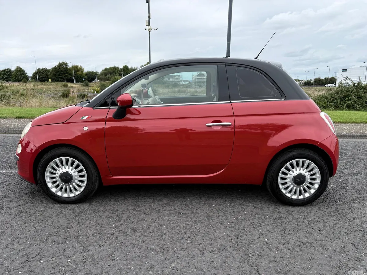 Fiat 500 Hatchback, Petrol, 2012, Red