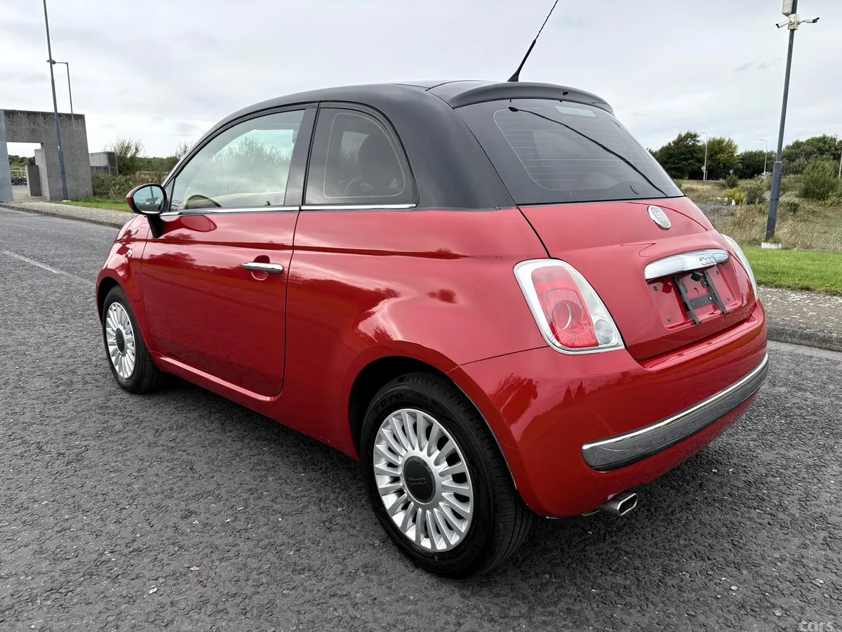 Fiat 500 Hatchback, Petrol, 2012, Red
