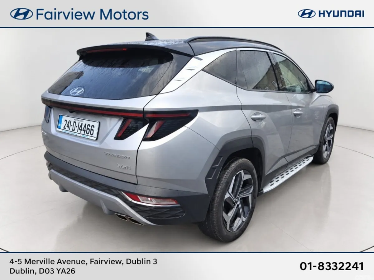 Hyundai Tucson SUV, Petrol Hybrid, 2024, Silver